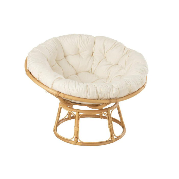 Kussen 3-zitsbank Naturel Schuim 115 cm 115x115x37 cm-Kussens-J-Line