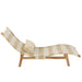 Kussen 3-zitsbank Wit Teakhout 65x168 cm-Kussens-J-Line