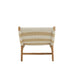 Kussen 3-zitsbank Wit Teakhout 65x168 cm-Kussens-J-Line