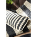 Kussen 3-zitsbank Zwart Teakhout 65x168 cm-Kussens-J-Line