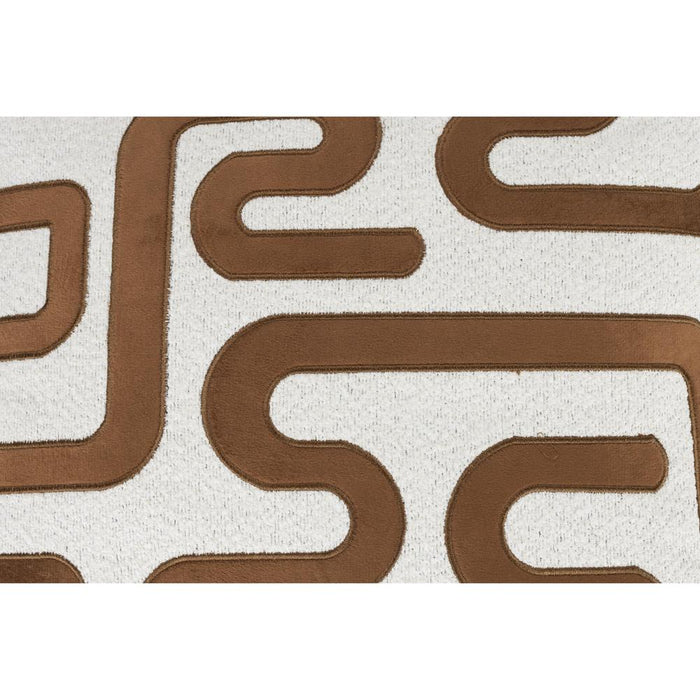 Kussen Ayur Polyester Bruin 40x40 cm-Kussens-Creating Home