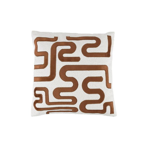 Kussen Ayur Polyester Bruin 40x40 cm-Kussens-Creating Home