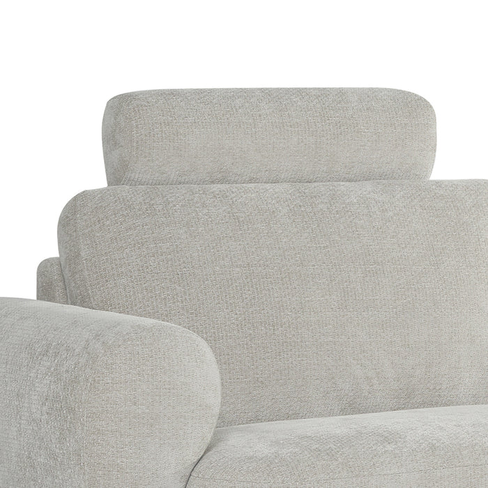 Kussen Milano Chenille Beige Hoofdsteun-Kussens-LABEL51