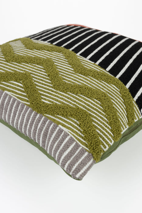 Kussen Nira Polyester Groen 40x40 cm