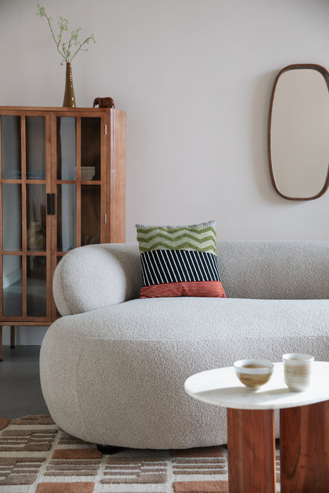 Kussen Nira Polyester Groen 40x40 cm-Kussens-Creating Home