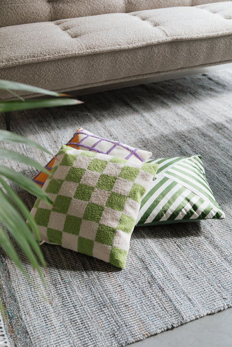 Kussen Pex Polyester Groen 40x40 cm-Kussens-Creating Home