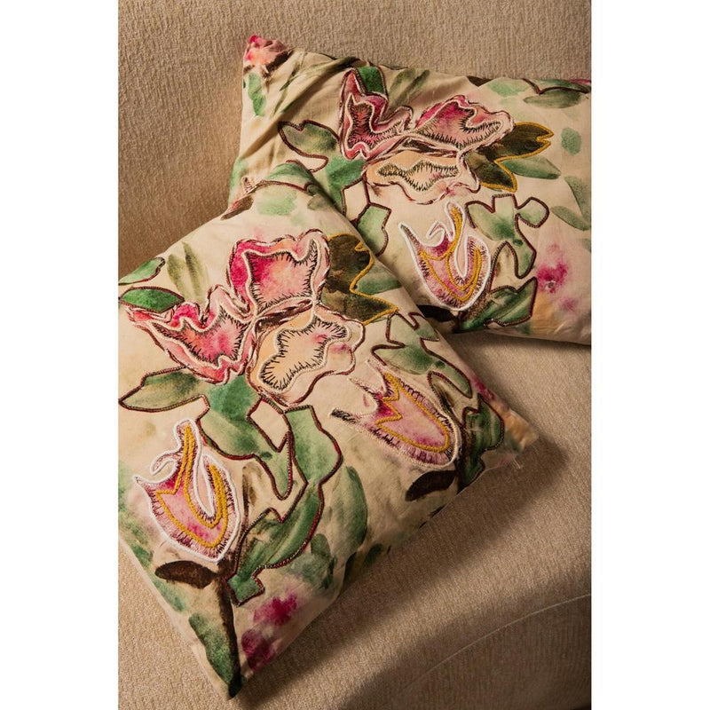 Kussen Sierkussen Ayumi Polyester Roze 3x60 cm-Kussens-PTMD