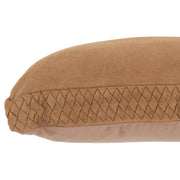 Kussen Sierkussen Bruin Leer 45 cm Leer,polyester 45x45x7 cm-Kussens-J-Line