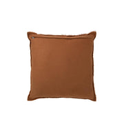 Kussen Sierkussen Bruin Leer 45 cm Leer,polyester 45x45x8 cm-Kussens-J-Line