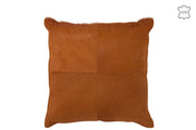 Kussen Sierkussen Bruin Leer 45 cm Leer,polyester 45x45x8 cm-Kussens-J-Line