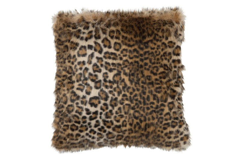 Kussen Sierkussen Bruin Polyester 41 cm 41x44x12 cm-Kussens-J-Line