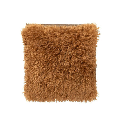 Kussen Sierkussen Bruin Polyester 45 cm Polyester 45x45x15 cm-Kussens-J-Line