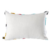 Kussen Sierkussen Courtneay Stof Blauw 4x60 cm-Kussens-PTMD