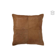 Kussen Sierkussen Goud Leer 45 cm 45x45x8 cm-Kussens-J-Line