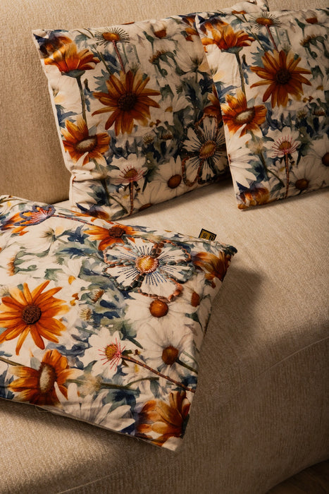 Kussen Sierkussen Helenor Polyester Beige 3x60 cm