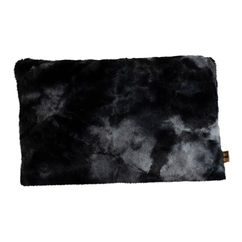 Kussen Sierkussen Linde Polyester Zwart 10x40 cm-Kussens-PTMD