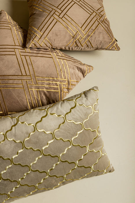 Kussen Sierkussen Lizze Stof Beige 3x45 cm