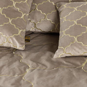 Kussen Sierkussen Lizze Stof Beige 3x45 cm-Kussens-PTMD