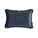 Kussen Sierkussen Nous Stof Blauw 3x60 cm Rechthoekig-Kussens-PTMD
