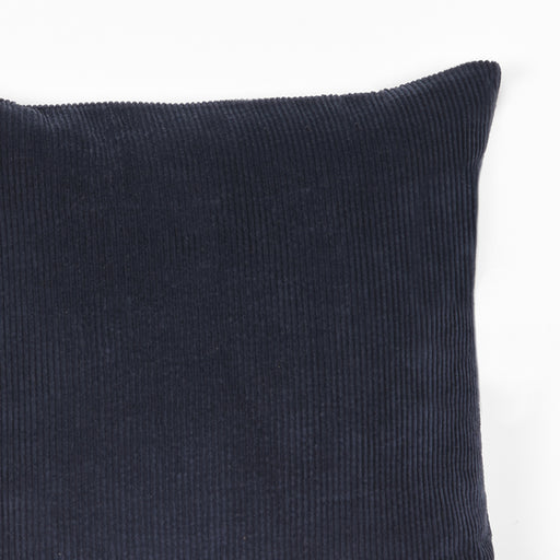 Kussen Sierkussen Rib Navy Katoen 45x45 cm-Kussens-LABEL51