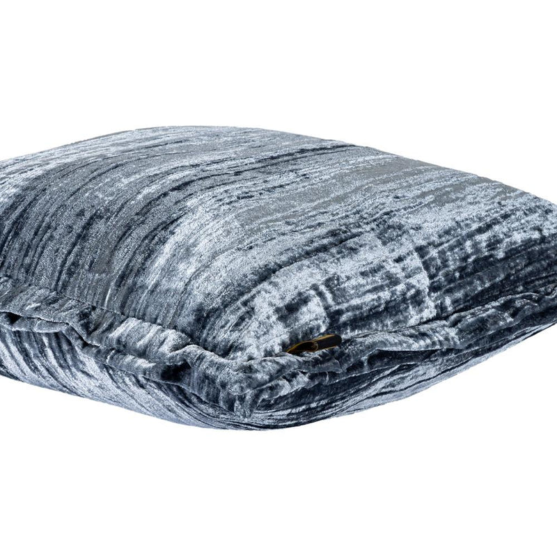 Kussen Sierkussen Senny Stof Blauw 3x45 cm-Kussens-PTMD