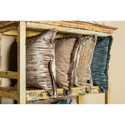 Kussen Sierkussen Senny Stof Blauw 3x45 cm-Kussens-PTMD