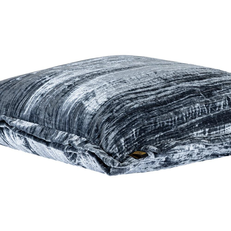 Kussen Sierkussen Senny Stof Blauw 3x60 cm-Kussens-PTMD