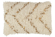 Kussen Sierkussen Wit Katoen Rechthoekig 60x40 cm-Kussens-J-Line
