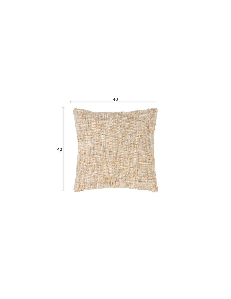 Kussen Sydney Polyester Beige 40x40 cm-Kussens-Creating Home