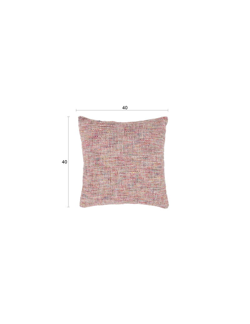 Kussen Sydney Polyester Roze 40x40 cm-Kussens-Creating Home