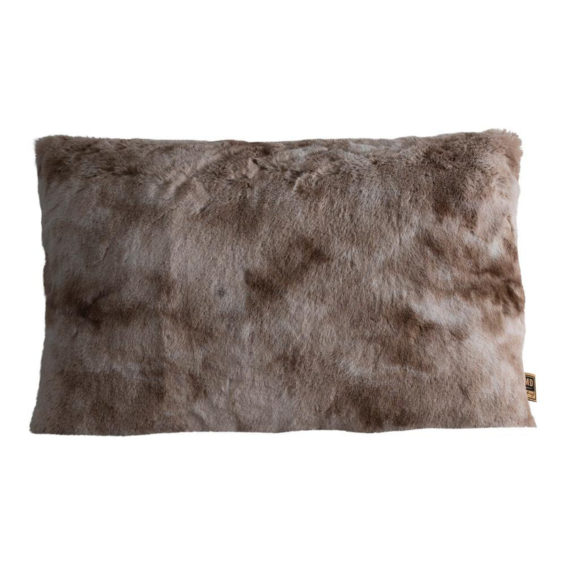 Kussens 2de kans PTMD Linde Beige Imitatiebont Sierkussen Rechthoek – Luxe Woondecoratie-Kussens-PTMD