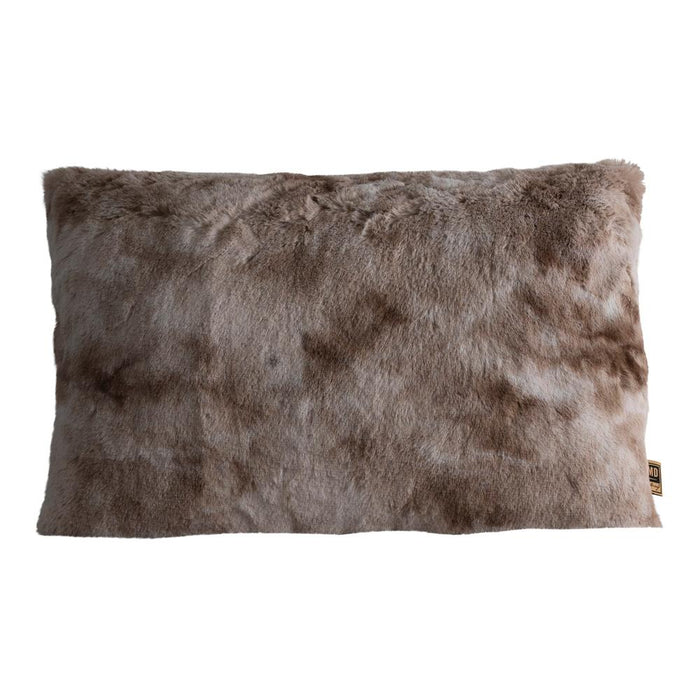 Kussens 2de kans PTMD Linde Beige Imitatiebont Sierkussen Rechthoek – Luxe Woondecoratie-Kussens-PTMD