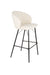 Barkruk Joa Barstool Polyester, Metaal Wit 75cm, sfeerbeeld 7
