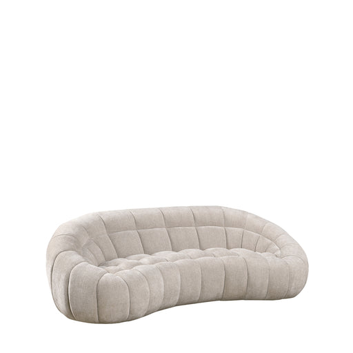 LABEL51 Bank Cloud Naturel Chenille 3-Zits 238x115x77 cm-Banken-LABEL51