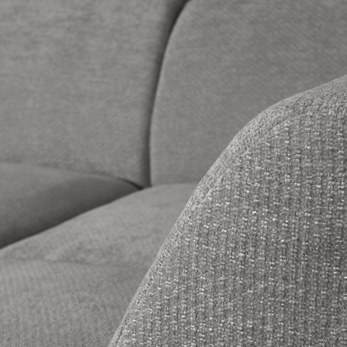 LABEL51 Bank Espen - Stone - Chenille - U-Bank-3-Zitsbanken-LABEL51