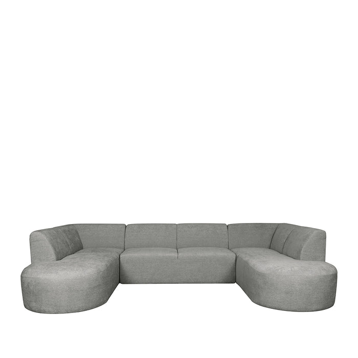 LABEL51 Bank Espen Stone Chenille U-Bank 332x223x79 cm-3-Zitsbanken-LABEL51