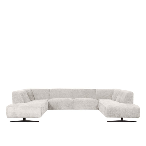 LABEL51 Bank Rodano - Naturel - Chenille - U-Bank-Hoekbanken-LABEL51
