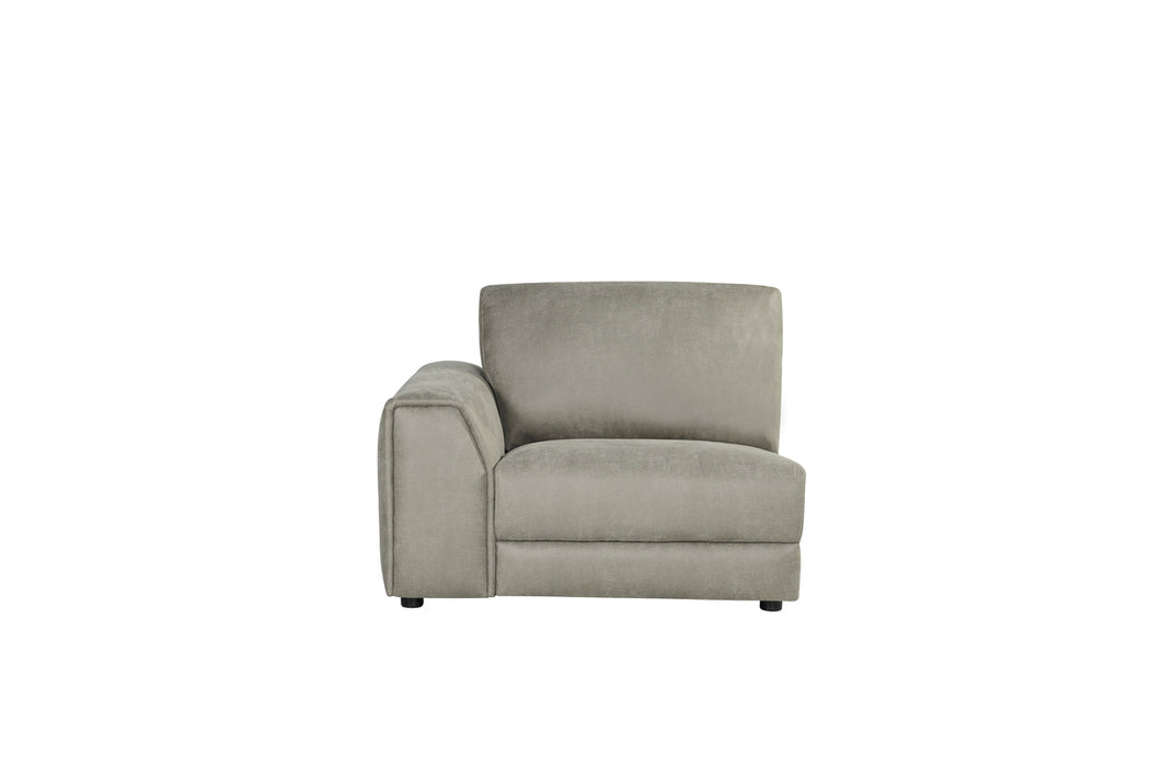 LABEL51 Bank Tivoli - Taupe - Kunstleder - 1,5-Zits Links-1-Zitsbanken-LABEL51