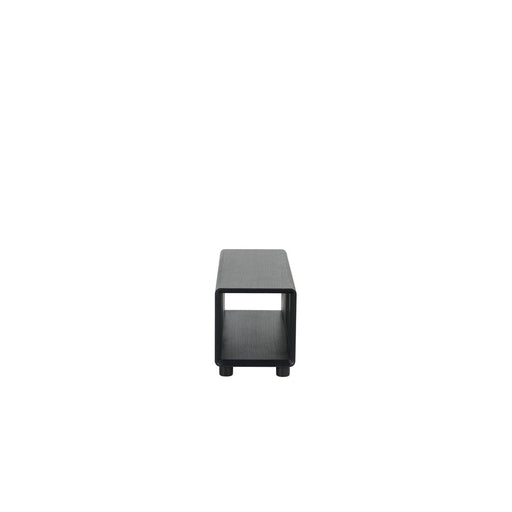 LABEL51 Tivoli console van zwart hout met open design, 35x95x45 cm.