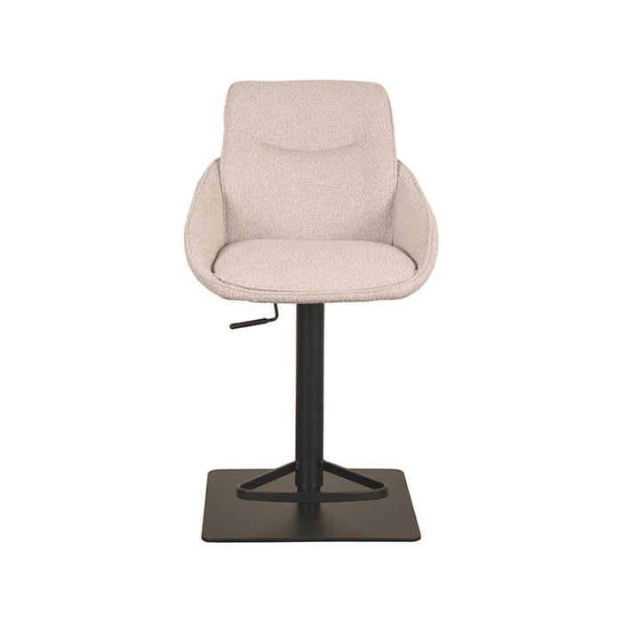 LABEL51 Barkruk Beauty - Naturel - Boucle - Gaslift-Barkrukken-LABEL51