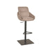 LABEL51 Barkruk Beauty - Taupe - Micro Suede - Gaslift-Barkrukken-LABEL51