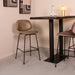 LABEL51 Barkruk Bello Moss Micro Suede 46x53x105 cm-Barkrukken-LABEL51
