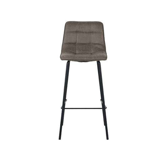 LABEL51 Barkruk Bistro - Taupe - Micro Suede - Hoog-Barkrukken-LABEL51