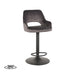 LABEL51 Barkruk Fer - Antraciet - Velours - Gaslift-Barkrukken-LABEL51