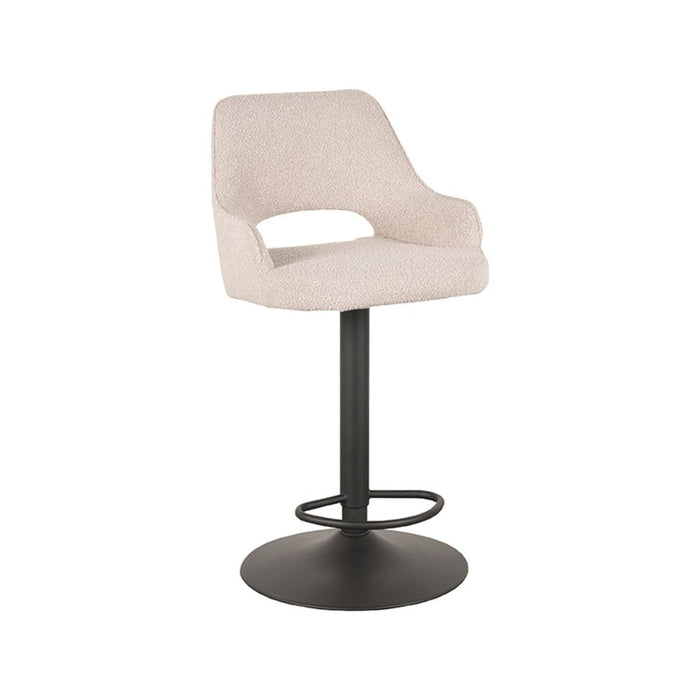 LABEL51 Barkruk Fer - Naturel - Boucle - Gaslift-Barkrukken-LABEL51