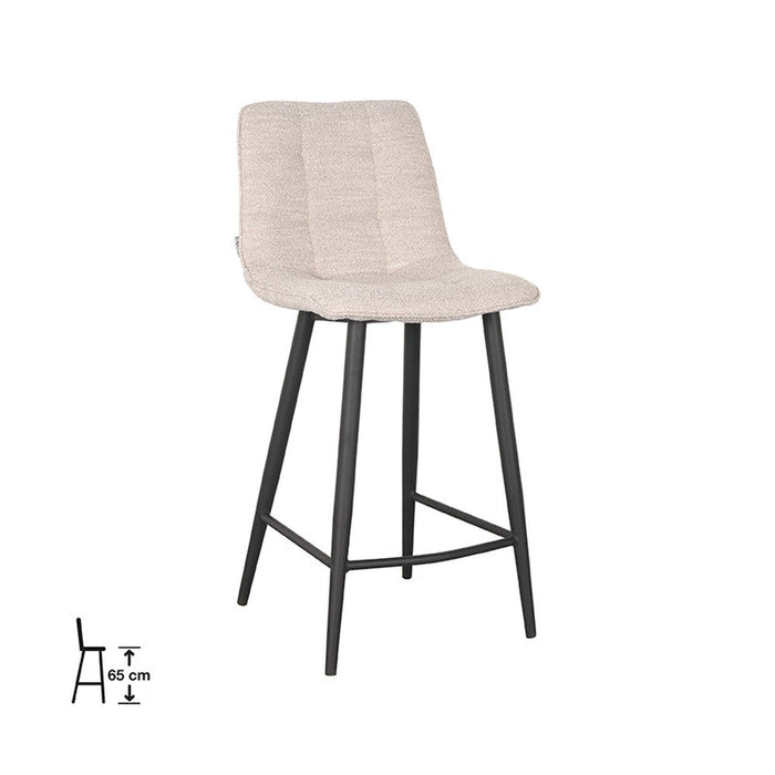 LABEL51 Barkruk Jelt - Naturel - Boucle - Laag-Barkrukken-LABEL51