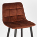 LABEL51 Barkruk Jelt Rust Velours 45x48x107 cm-Barkrukken-LABEL51