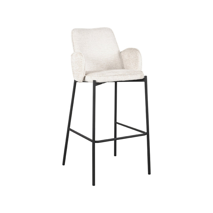 LABEL51 Barkruk Joni Crème Elegance 51x53x107 cm-Barkrukken-LABEL51