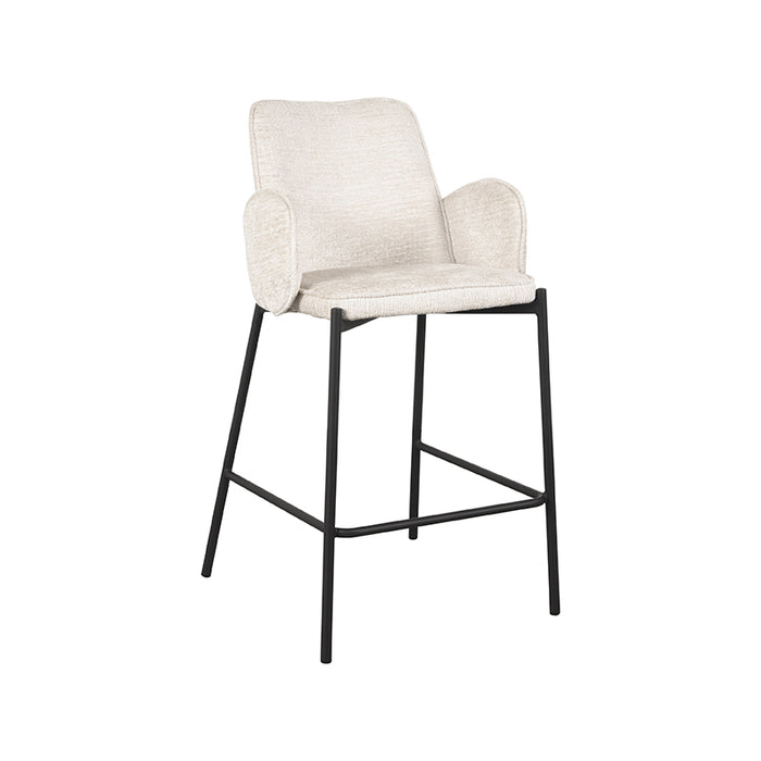 LABEL51 Barkruk Joni - Creme - Elegance - Laag-Barkrukken-LABEL51