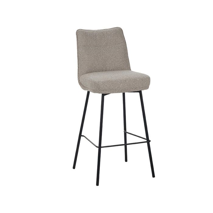 LABEL51 Barkruk Lennon Bouclé Naturel 78cm-Barkrukken-LABEL51